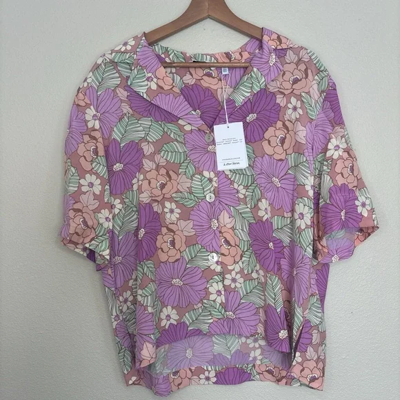 🌸 & Other Stories Floral Button-Up Top – NWT (Size 8) - Picture 4 of 7